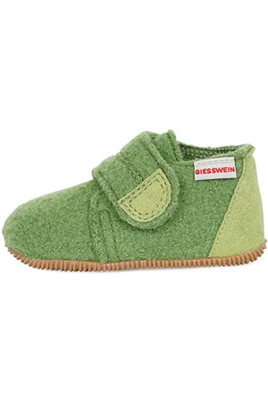 Giesswein Unisex Kinder Oberstaufen Ungefüttert Hausschuhe, Gras 46718 EU