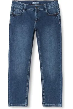 QS by s.Oliver Junior Jungen Jeans Hose, Skinny Seattle Blue 170