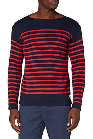 Armor.lux Herren Marinière ML Lamaneur T-Shirt, , L