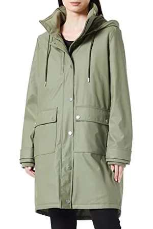 TOM TAILOR Damen Regenmantel Parka 1032473, , XL