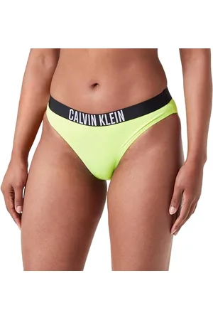 Calvin Klein Damen Bikinihose mit Logobund