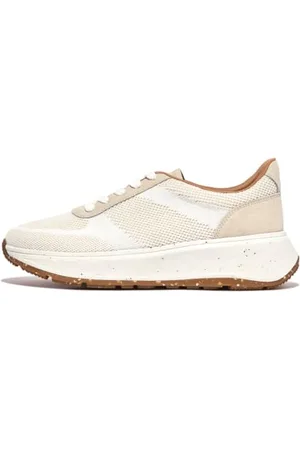 FitFlop Damen F-Mode e01 Knit Flatform Trainers Sneaker, , 37 EU