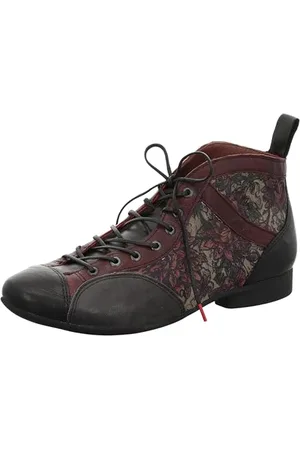 Think! Damen GUAD2 Leder gefütterte nachhaltige Boots, 2010 Taupe/Kombi, 36 EU
