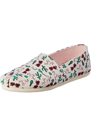 TOMS Damen Alpargata Print Flache Slipper, , 38