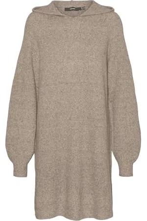 VERO MODA Female Strickkleid VMDOFFY Kurzes Kleid