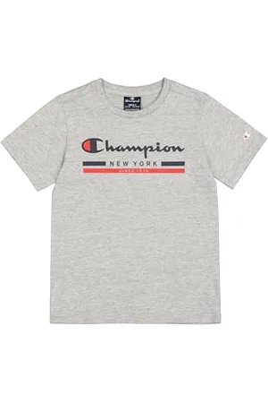 Champion Jungen Legacy Graphic Shop B (306842) -Crewneck Kurzarm Shirt, , 3-4 Years