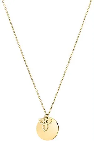 Tamaris Damen Halskette in Gold aus Edelstahl TJ-0020-N-45