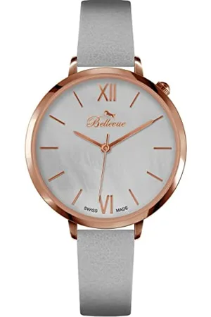 BelleVue Damen Analog-Digital Automatic Uhr mit Armband S0367541