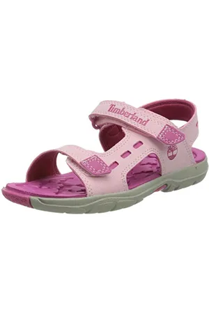 Timberland Jungen Unisex Kinder Moss Jump 2 Strap (Toddler) Sandalen, Light Pink, 25 EU