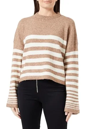 VERO MODA VMHURRICANE LS O-NECK PULLOVER GA BF