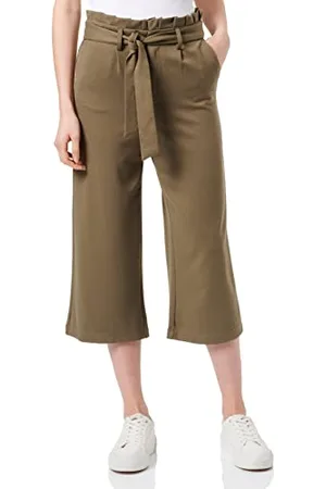 ONLY A/S Damen Onlpoptrash Easy Paperbag Culotte Pnt Hose, , S / 32L EU