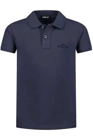 Replay Jungen Polo Shirt Baumwolle Kurzarm