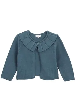 Gocco Baby - Mädchen Chaqueta Con Cuello Volante Strickjacke,