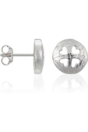 ORPHELIA Damen-Ohrstecker 925 Sterling Silber rhodiniert Zirkonia ZO-5234