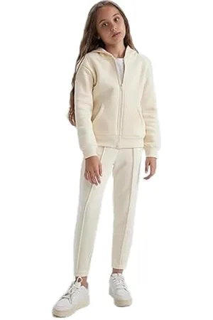 DeFacto Mädchen Jeans für Teenager - Trendige Mädchen Jeanshosen Cargohosen Jogger - Standart Fit