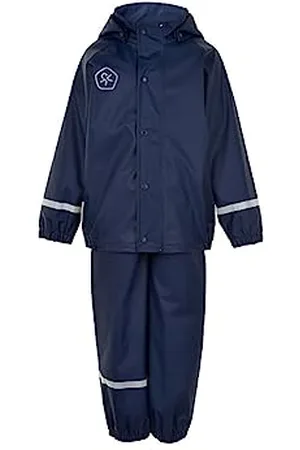 Color Kids Unisex Kinder Rain Set Solid Pu Regenjacke, , 116 cm