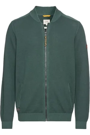 Camel Active Herren Strickjacke aus zertifiziertem Organic Cotton Menswear-S