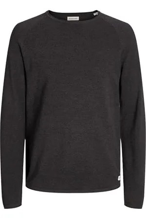 JACK & JONES Male Strickpullover Einfarbig Strickpullover