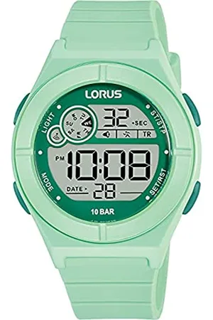 Lorus Jungen Digital Quarz Uhr mit Silikon Armband R2369NX9
