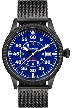 Gigandet Herren Analog Japanisches Automatikwerk Uhr mit Edelstahl Armband 5VNAG8NE/012