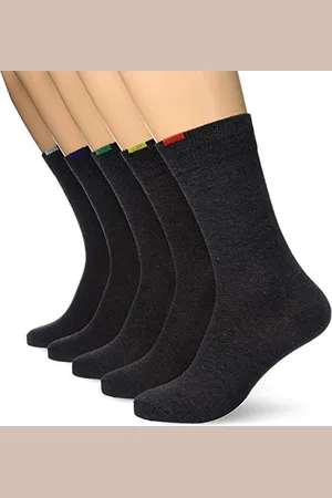 Dim Socken Eco Verstärkte Ferse Und Spitze Herren x5, Grey, 39-42
