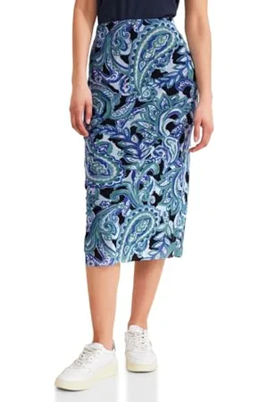 Street one Damen Mesh-Rock mit Muster 38