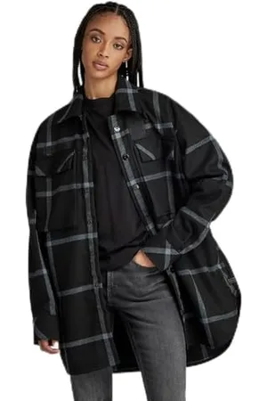 G-Star RAW Damen Regular Boyfriend Overshirt, , XS