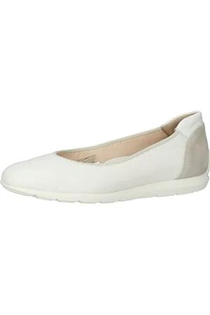 ARA Damen Sardinia Ballerinas, Cream,Shell, 42 EU