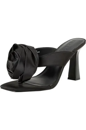 Pieces® PCNADINE SATIN FLOWER HEEL