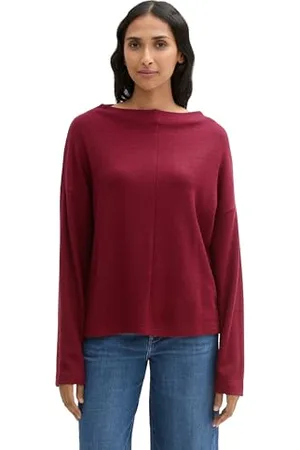 TOM TAILOR Damen Sweatshirt mit Stehkragen, , XL