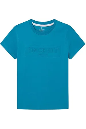 Hackett Jungen Hackett Emboss Tee T-Shirt, , 15 Years