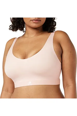 adidas Damen Naked 2ply Bra Bustier, Rosa-Mel, XL