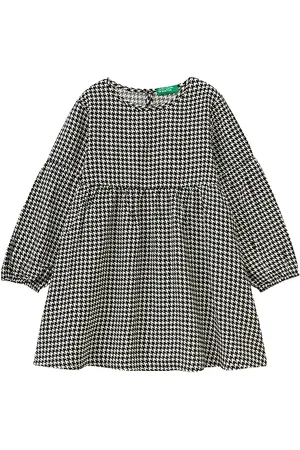 Benetton Mädchen und Mädchen 4xqngv00y Kleid, , 5 Jahre