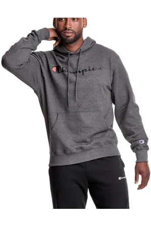 Champion Herren Sweatshirt Graphic Powerblend Fleece Hood, , S