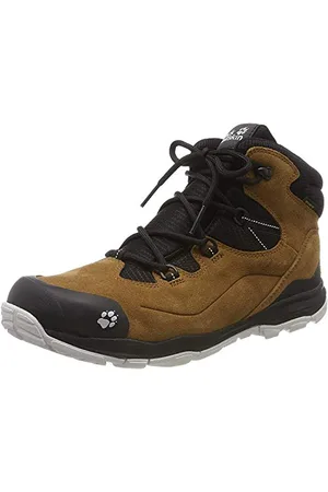Jack Wolfskin Jungen Unisex Kinder MTN Attack 3 LT Texapore MID K Trekking-& Wanderstiefel, Braun (Desert Brown/Black 5228), 31 EU