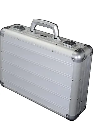 Alumaxx 45160 Attaché Laptopkoffer Venture, Aktenkoffer aus Aluminium, Dokumentenkoffer Alu, Business Koffer, Alukoffer ca. 46 cm, , 45,5 × 33,5 × 13,5 cm
