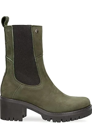 Panama Jack Damen Poppy Chelsea Boot, Verde, 40 EU