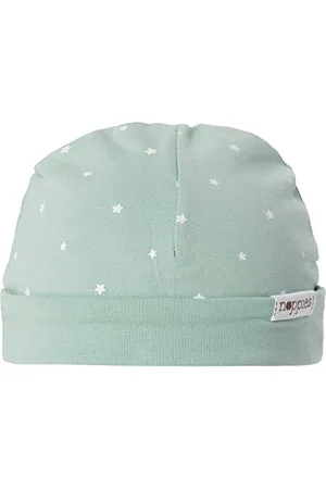 Noppies Unisex Baby U Hat Rev Dani Aop Beanie M tze, Grey Mint, 3-6 Monate EU