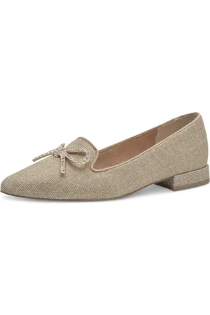 Marco Tozzi Damen Slipper Glitzer Vegan, , 36 EU