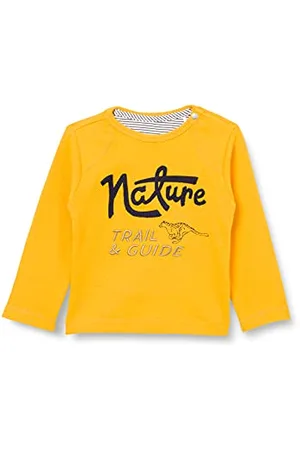 Noppies Baby-Jungen B LS Taber T-Shirt, Old Gold-P712, 50