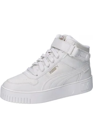 PUMA Damen Carina Street Mid WTR Sneaker, Vapor Gray-Vapor Gray Gold, 36 EU