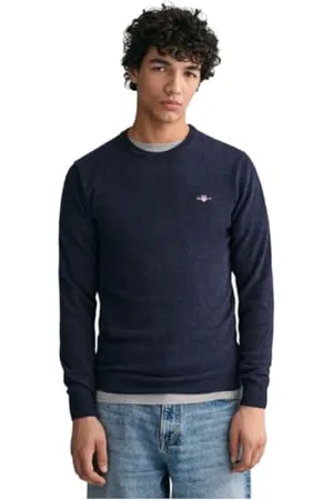 GANT Herren Superfine Lambswool C-Neck Pullover, , XXL EU