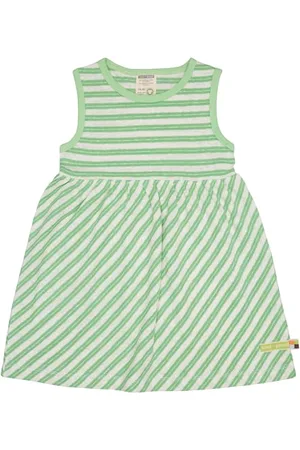 loud + proud Kleid Streifen mit Leinen, aus Bio Baumwolle, GOTS Zertifiziert