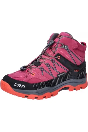 CMP Kids Trekking Shoes Kinder Rigel Mid Trekkingschuhe Wp, Fuxia, 32, , EU