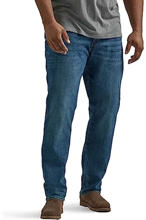 Lee Herren Big & Tall Extreme Motion Straight Taper Jeans, , 44 W/34 L