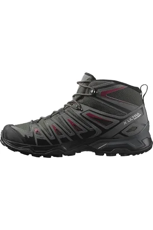Salomon X Ultra Pioneer Mid Gore-Tex Herren Wander Wasserdichte Schuhe, Alle Wetterbedingungen, Sicherer Fußhalt, Stabil und gedämpft, Peat, 41 1/3
