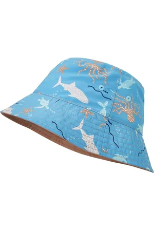 Playshoes Jungen UV-Schutz Fischerhut Bademütze Kopfbedeckung, , 51cm