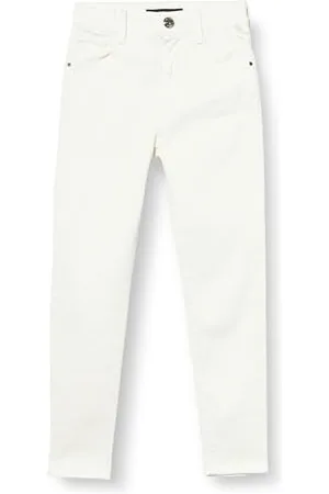 Replay Mädchen Jeans Skinny-Fit Hyperflex mit Stretch, (Weiß), 16 Jahre