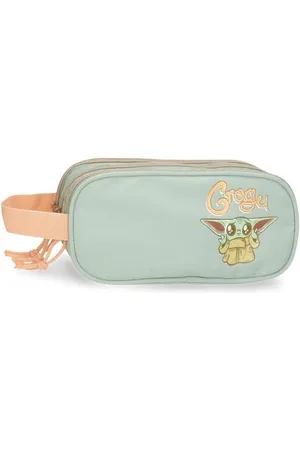 MOVOM Joumma Star Wars Grogu Dreifach-Federmäppchen, , 22 x 10 x 9 cm, Polyester, , Dreifaches Federmäppchen