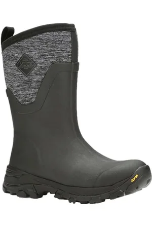 Muck Damen Arctic Ice großer Achat Gummistiefel, /Grau/Geometrisch, 43 EU